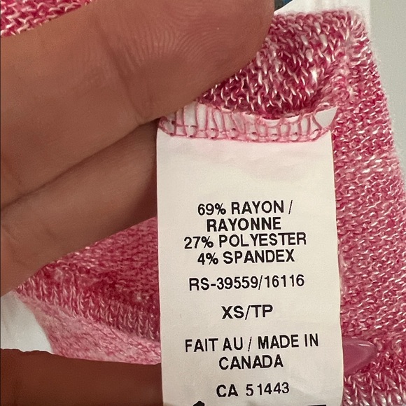 Rebel Sugar Pink Women's Open-Front Shrug - Picture 3 of 4